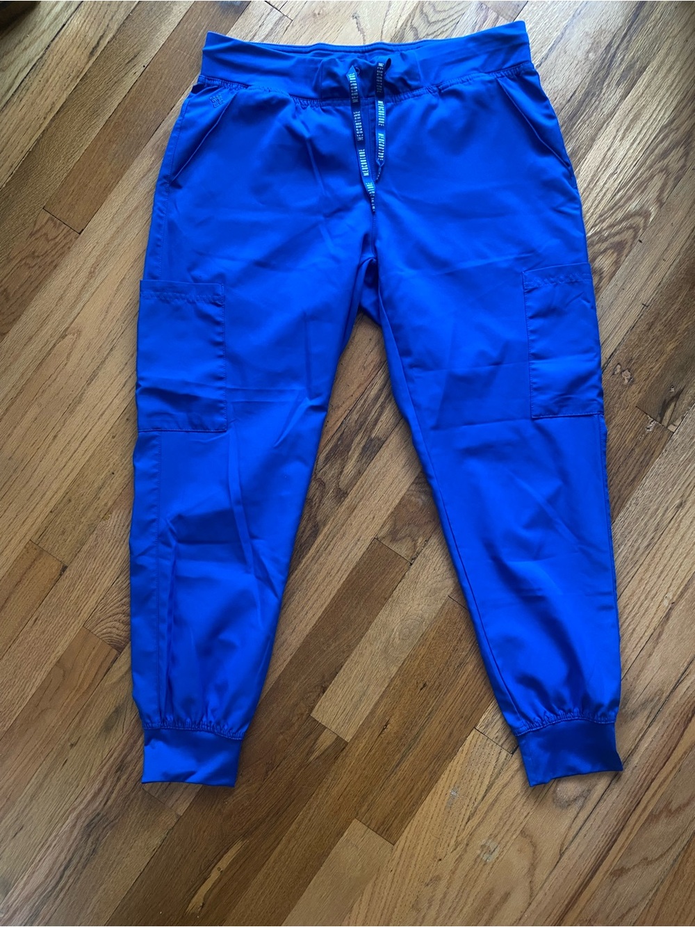 Med Couture Women’s Royal Blue Jogger Pants Size Medium